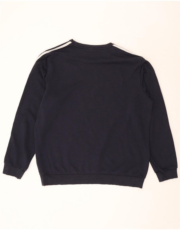 Adidas Mens Moletom Jumper XL Azul Marinho