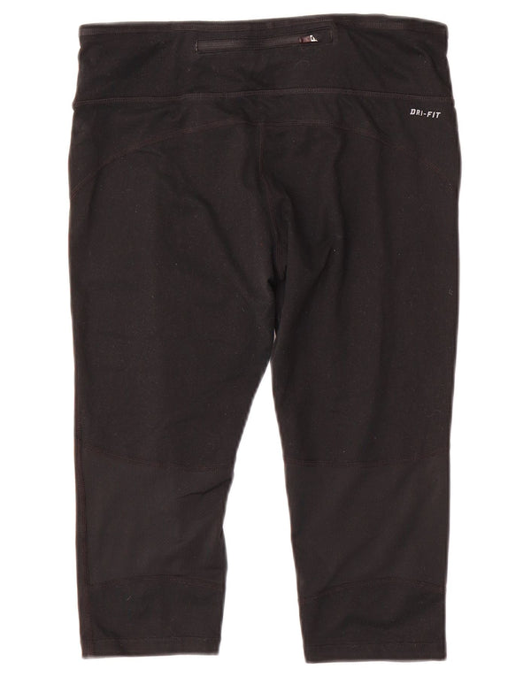 Leggings Nike Dri Fit Capri UK 14 Médio Preto