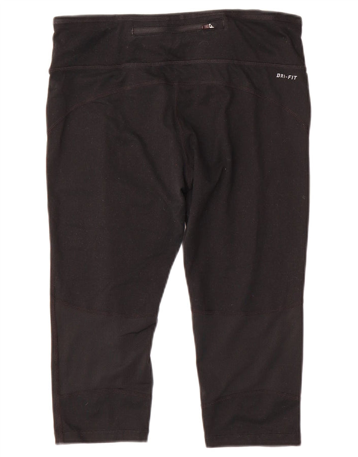 Leggings Nike Dri Fit Capri UK 14 Médio Preto