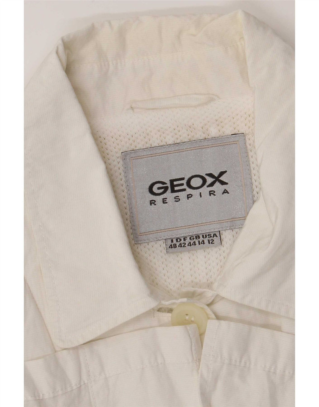 Jaqueta utilitária feminina Geox UK 14 grande branca