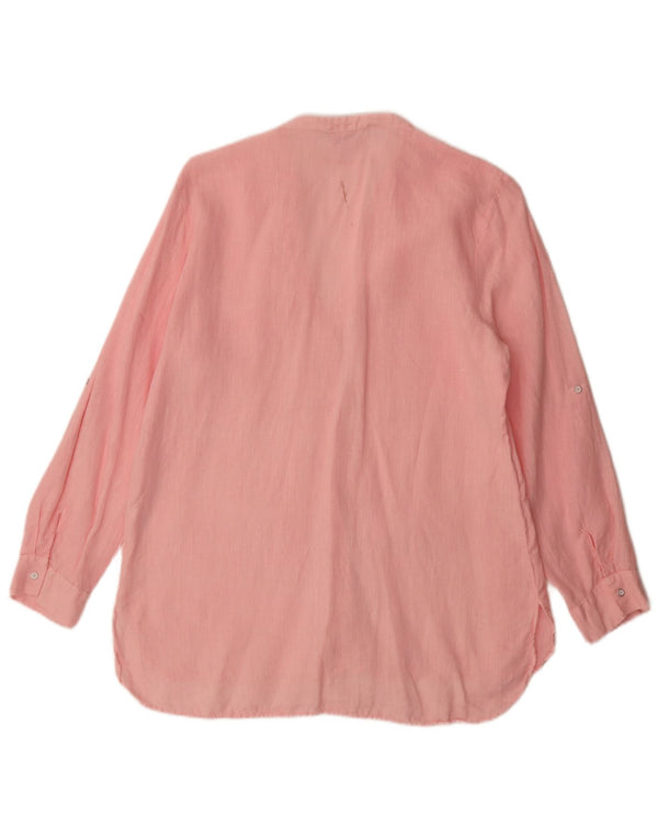 Zara Womens Shirt Blouse UK 16 Large Pink