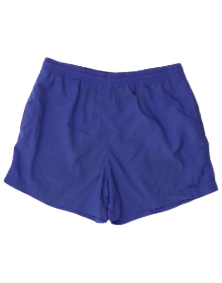 FILA Mens Sport Shorts IT 50 Grande Azul Poliamida