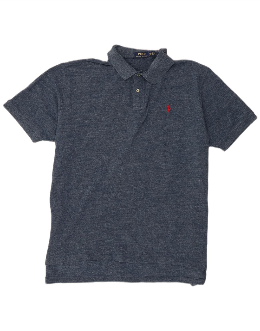 Polo Ralph Lauren Camisa masculina 2XL algodão azul