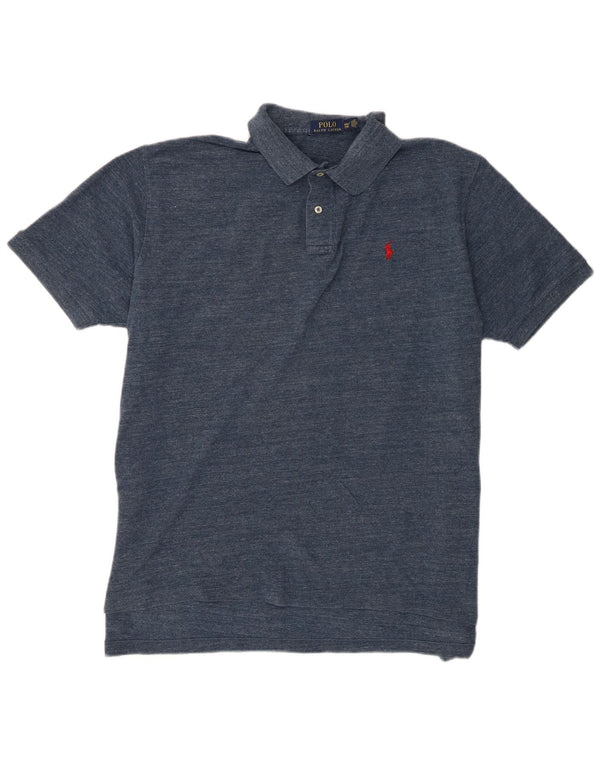 Polo Ralph Lauren Camisa masculina 2XL algodão azul