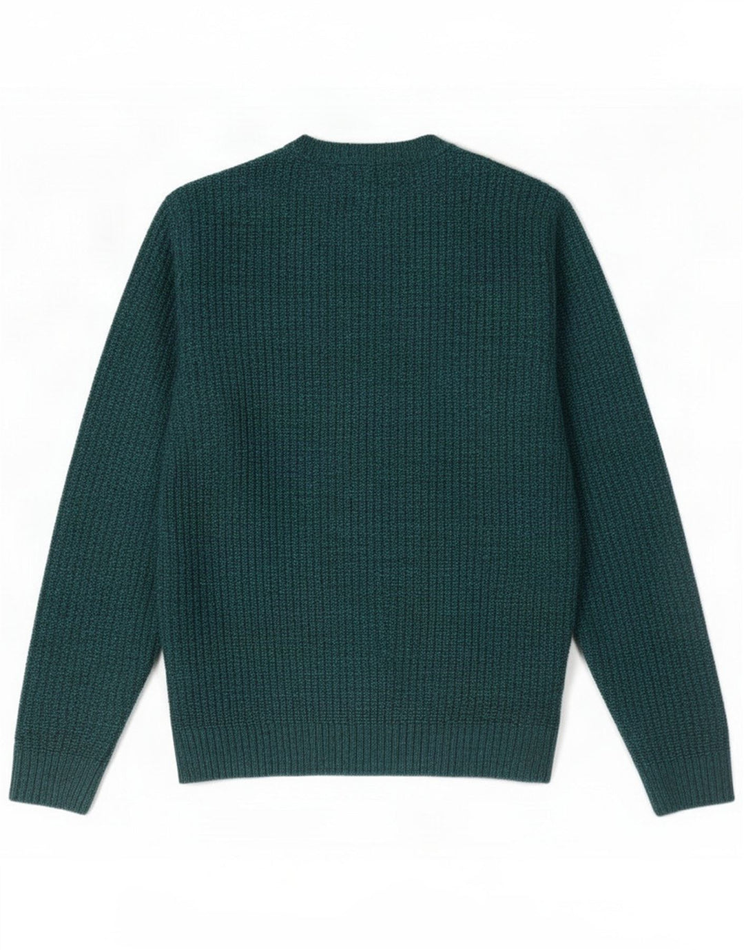 Suéter masculino Marks & Spencer com gola canoa acrílico verde médio