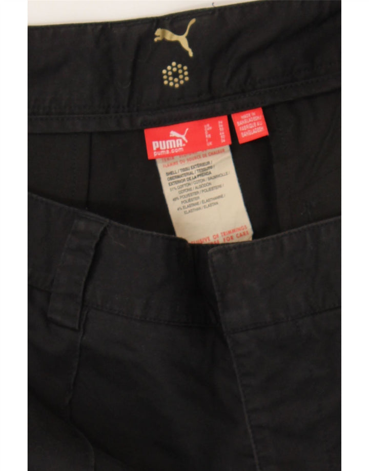 PUMA Mens Straight Chino Trousers W34 L31  Black Cotton Vintage Puma and Second-Hand Puma from Messina Hembry 