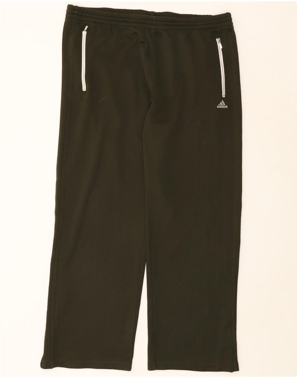 Calça de treino masculina Adidas 3XL poliéster cáqui