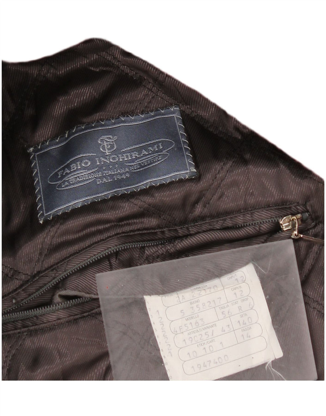 Casaco feminino Fabio Inghirami IT 46 4XL preto