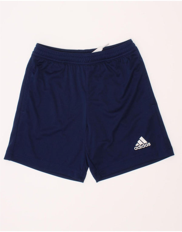 Calções desportivos Adidas Boys Aeroready 7-8 anos azul marinho poliéster