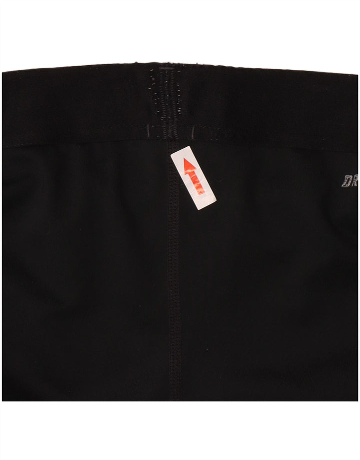 Leggings Nike Dri Fit Capri UK 10 Pequeno Poliéster Preto