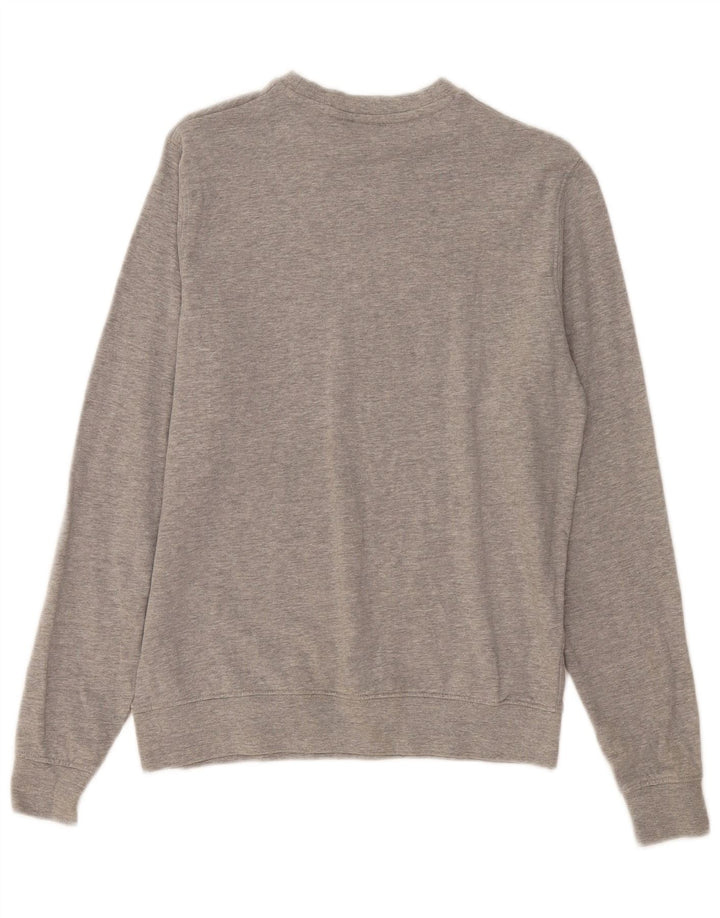 US Polo Assn. Moletom Masculino Jumper Pequeno Cinza