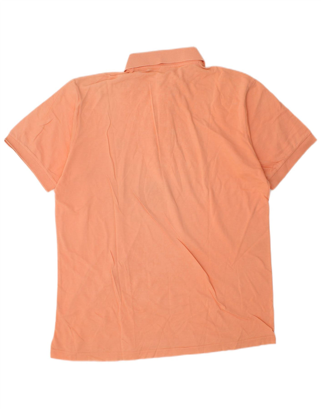 Camisa pólo masculina Sergio Tacchini grande algodão laranja