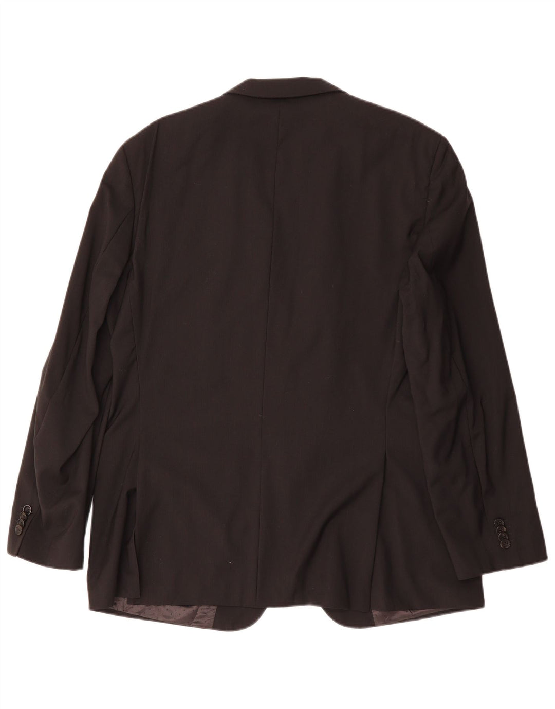 Jaqueta blazer masculina de 2 botões HUGO BOSS EU 52 XL preta viscose