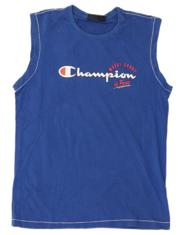 Colete gráfico Champion Boys Top 13-14 Anos XL Azul