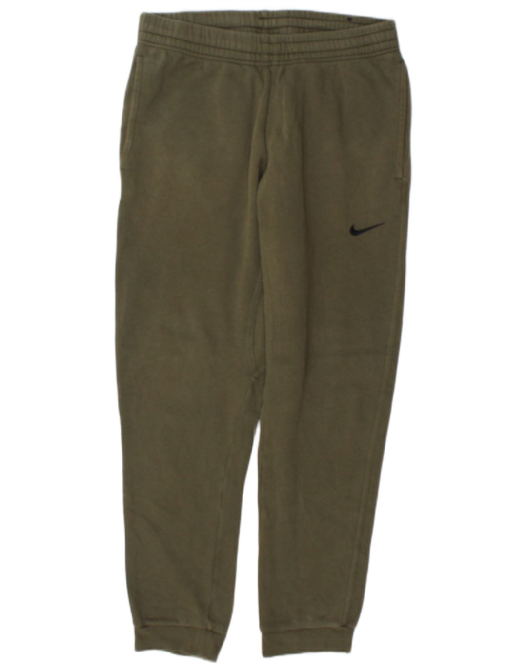 Calça de treino masculina Nike joggers algodão verde médio