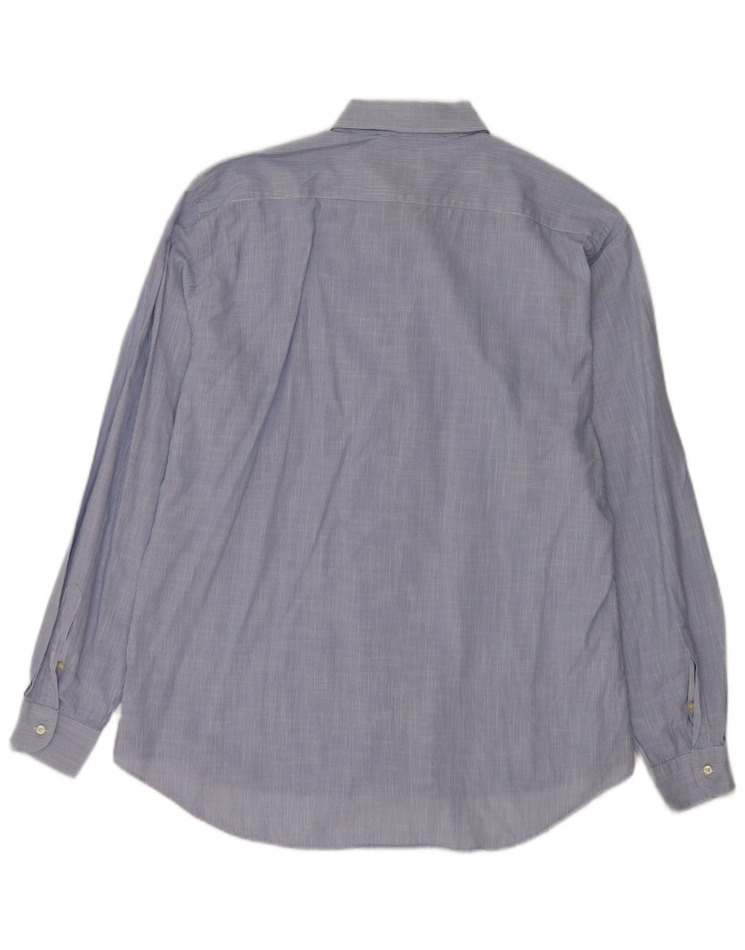 Camisa masculina Etro tamanho 43 grande algodão listrado azul