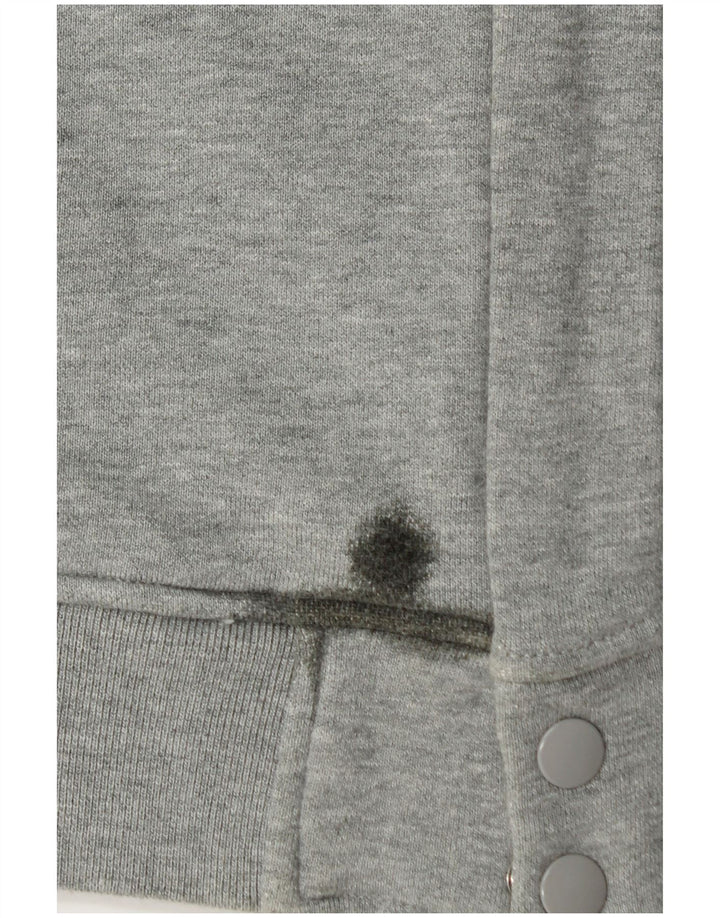Nike Mens Tracksuit Top Jacket Médio Algodão Cinza