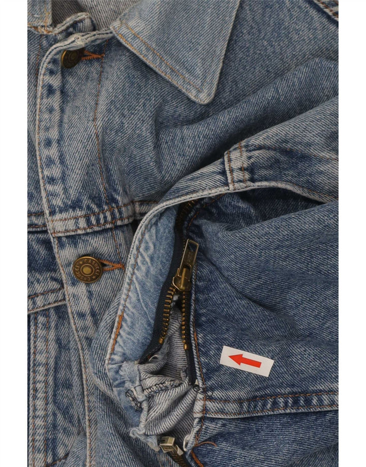 Jaqueta jeans masculina Casucci Regular Fit Reino Unido 38 azul médio