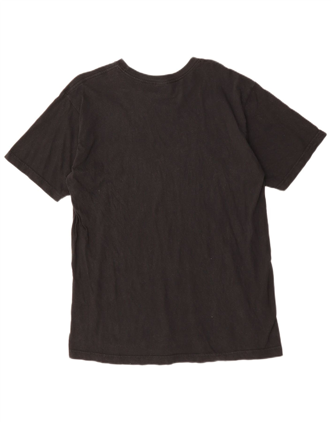 Camiseta feminina gráfica Volcom UK 16 grande algodão preto