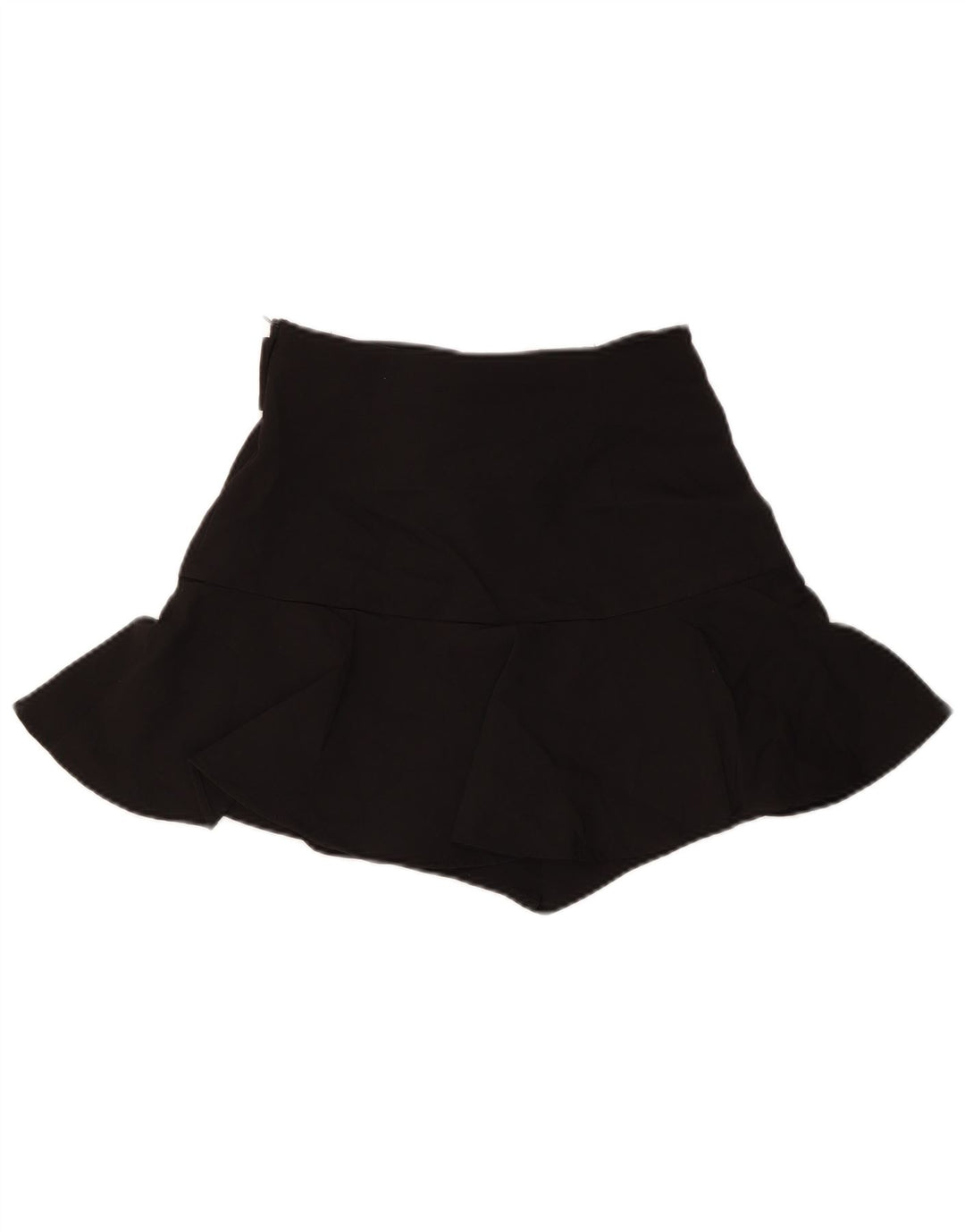 Minissaia feminina ZARA pequena W26 poliéster preto