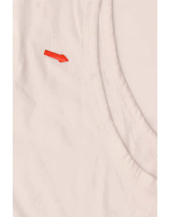 Colete Nike Masculino Top Grande Algodão Branco
