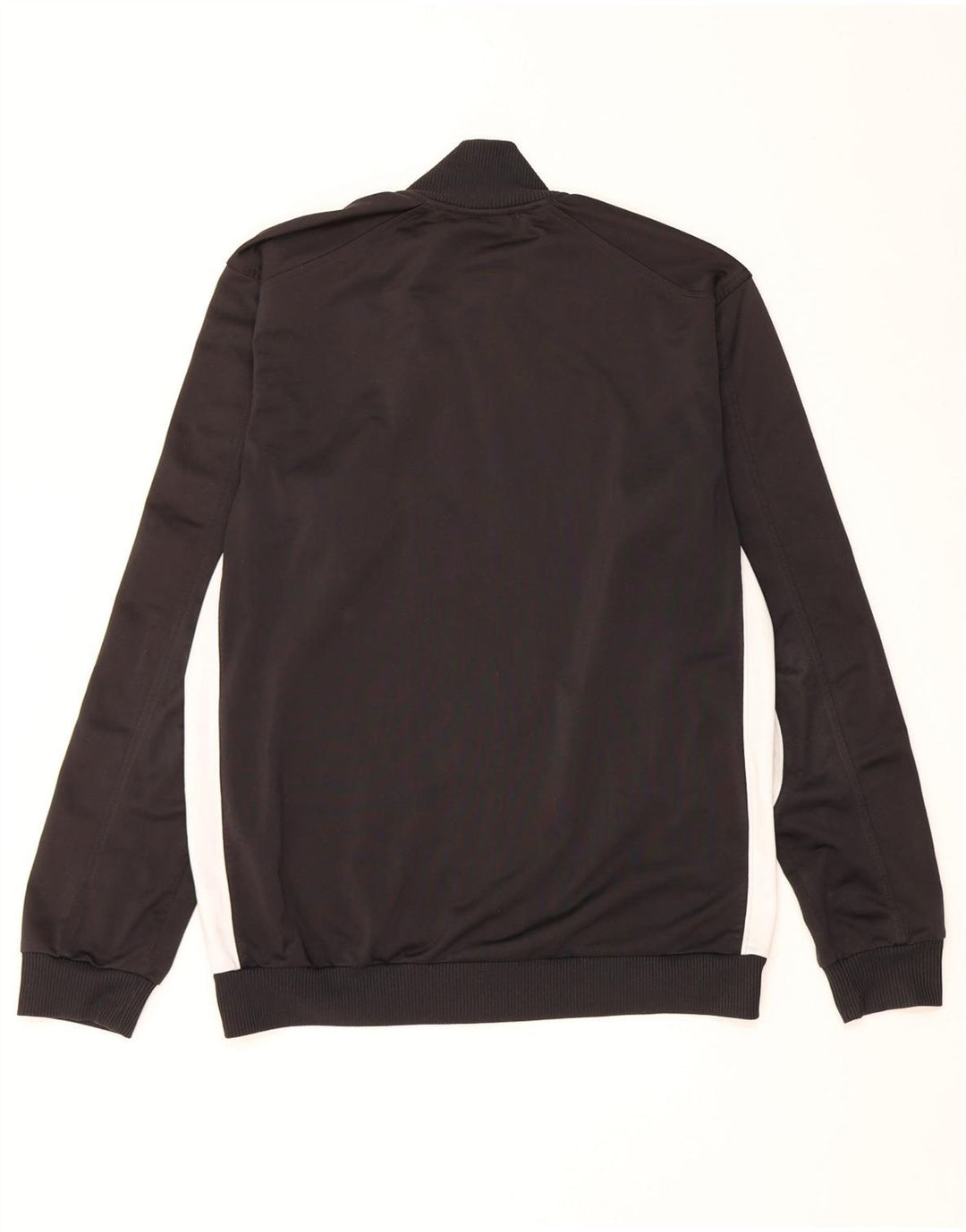 Adidas Mens Treino Top Jaqueta Médio Preto Colorblock Poliéster