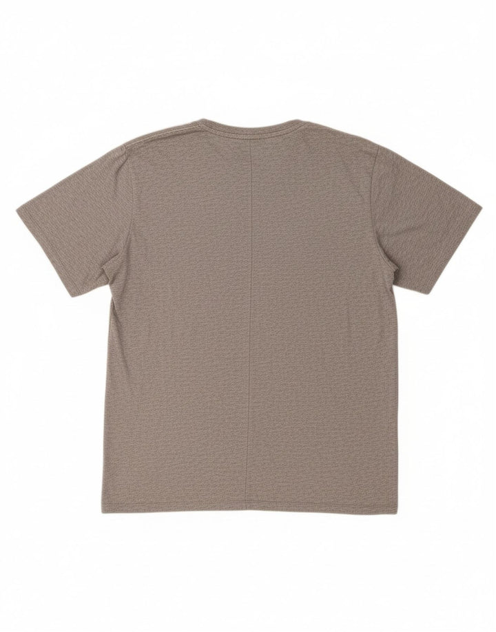Camiseta gráfica masculina LEVI'S Top 2XL algodão cinza