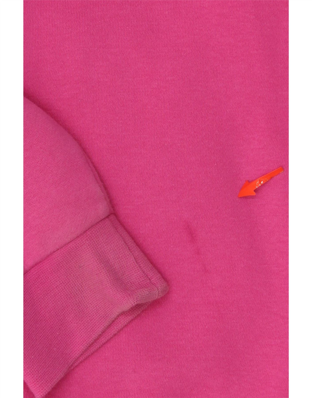 NIKE Girls Zip Hoodie Sweater 12-13 Years Large Pink Cotton Vintage Nike and Second-Hand Nike from Messina Hembry 