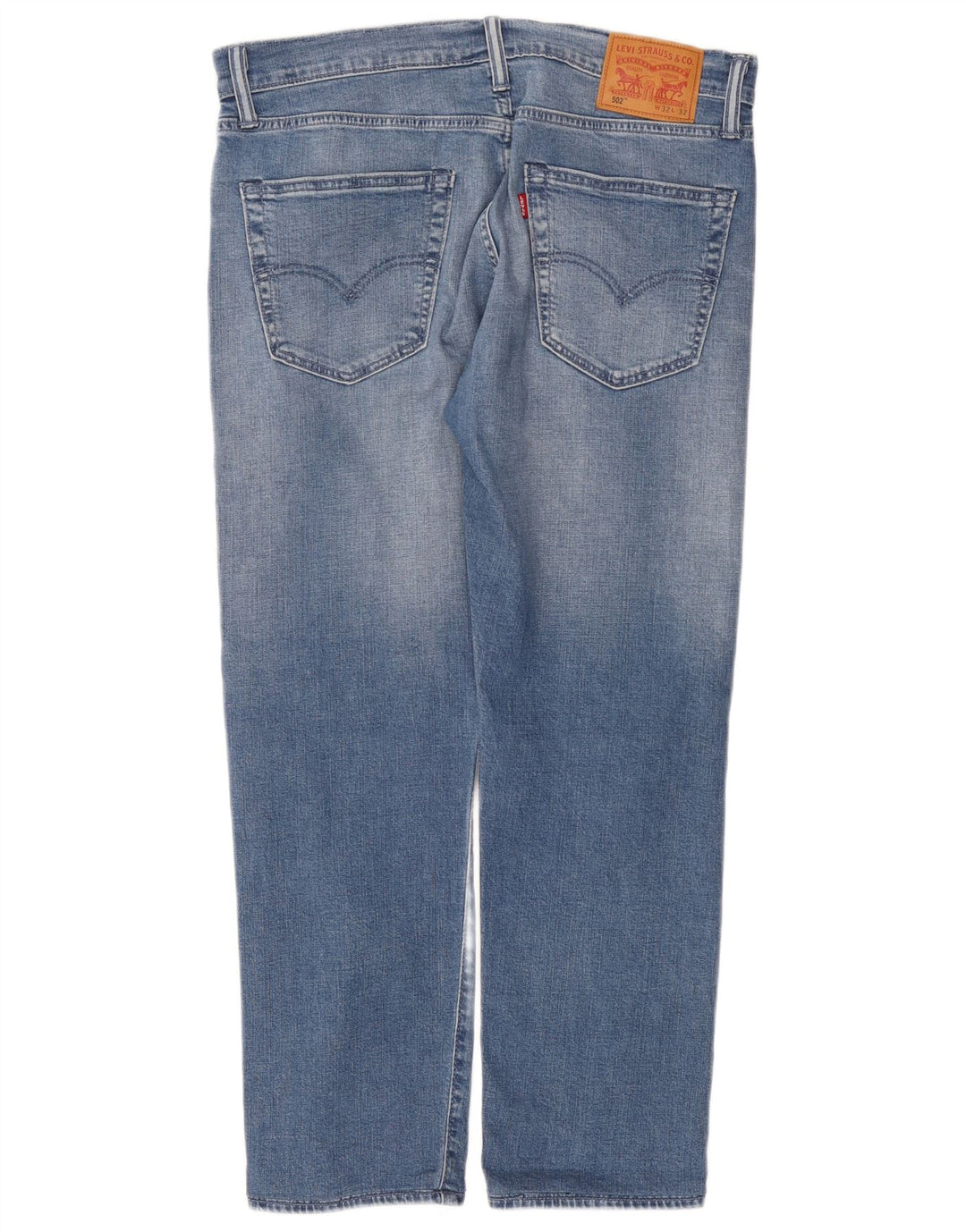 Calça jeans masculina Levi's 502 Tapered W32 L28 azul algodão