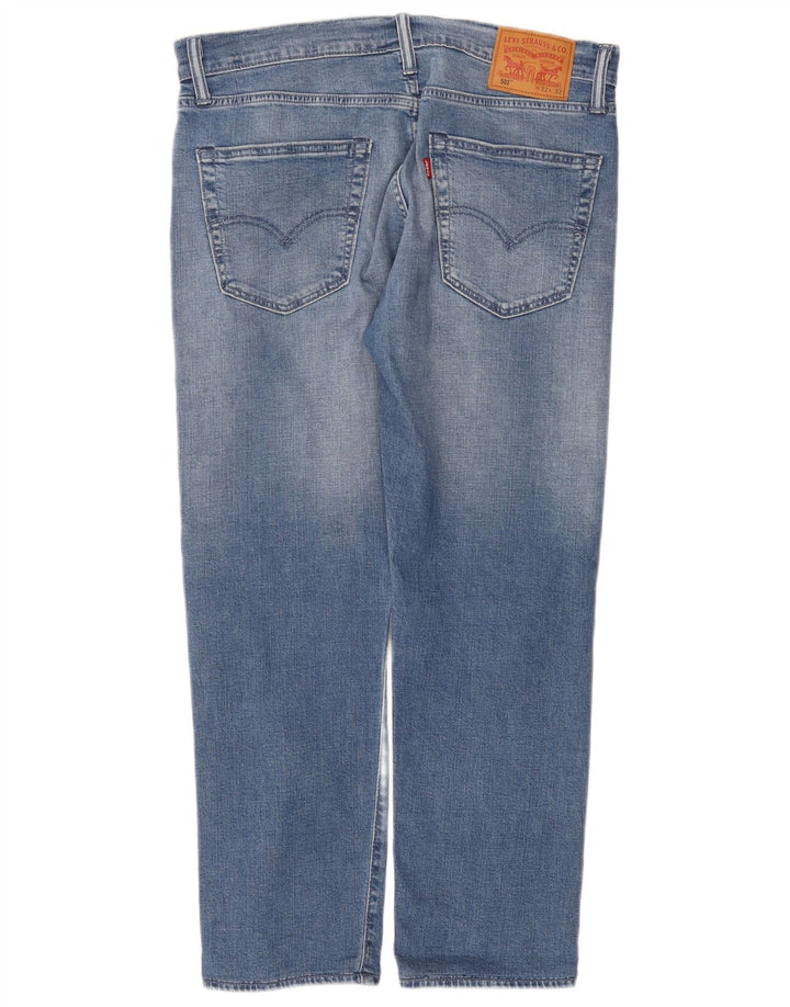 Calça jeans masculina Levi's 502 Tapered W32 L28 azul algodão