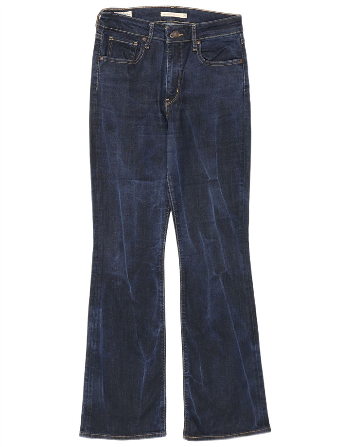 Calça jeans feminina Levi's 725 High Rise Bootcut W29 L30 Azul Marinho Lyocell
