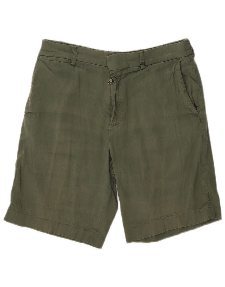 Shorts Chino Masculino Ted Baker W32 Médio Verde Modal