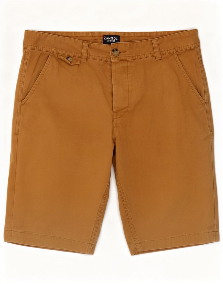 Kangol Mens Chino Shorts Médio W32 Bege