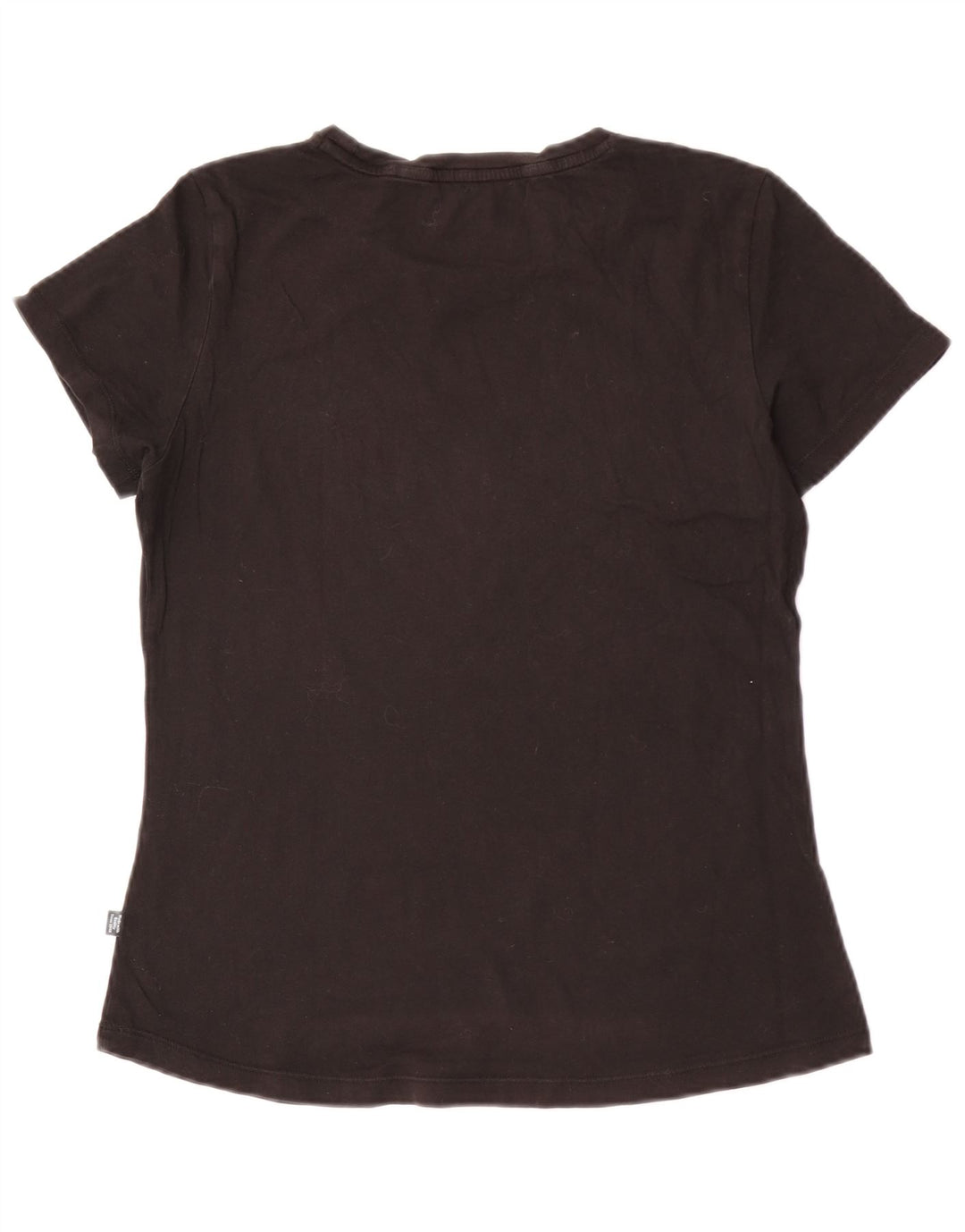 Puma Camiseta Feminina Graphic Top UK 12 Médio Preto
