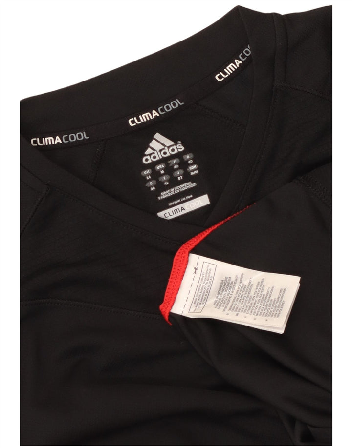 Camiseta Adidas Feminina Supernova Top UK 14 Médio Preto Colourblock