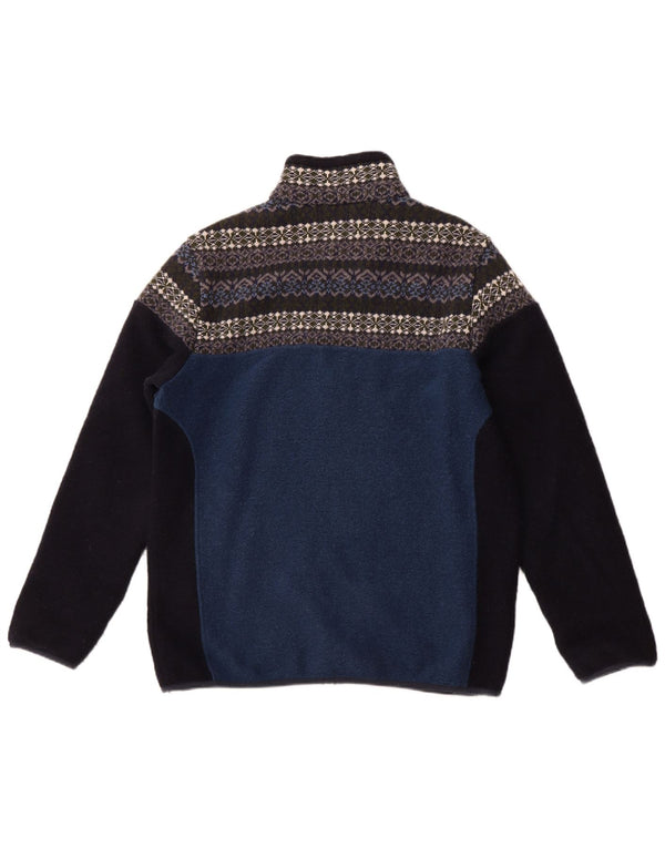 Jaqueta de lã masculina CMP EU 54 2XL poliéster Colourblock azul