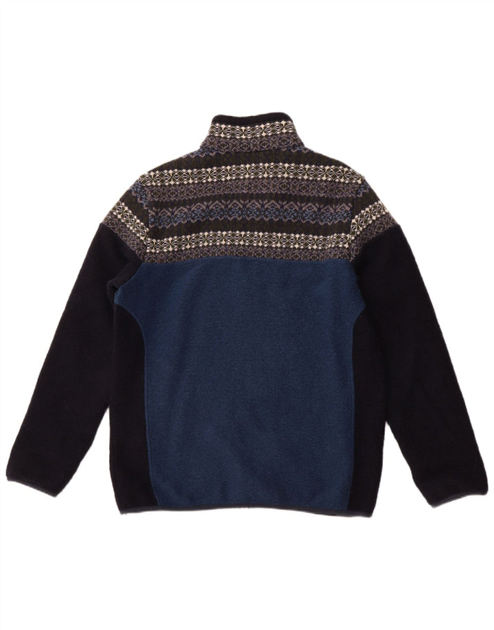 Jaqueta de lã masculina CMP EU 54 2XL poliéster Colourblock azul