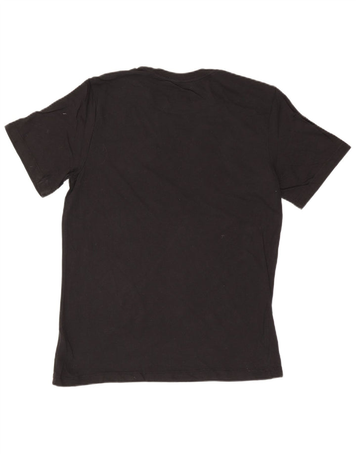 Camiseta Nike masculina gráfica Top médio algodão preto