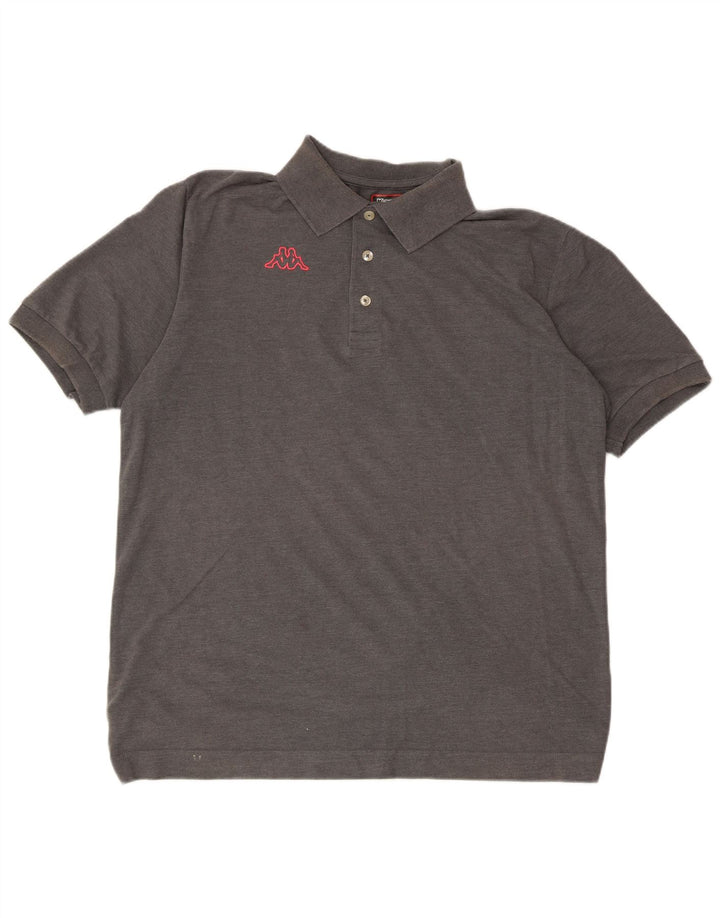 Camisa polo masculina KAPPA XL cinza
