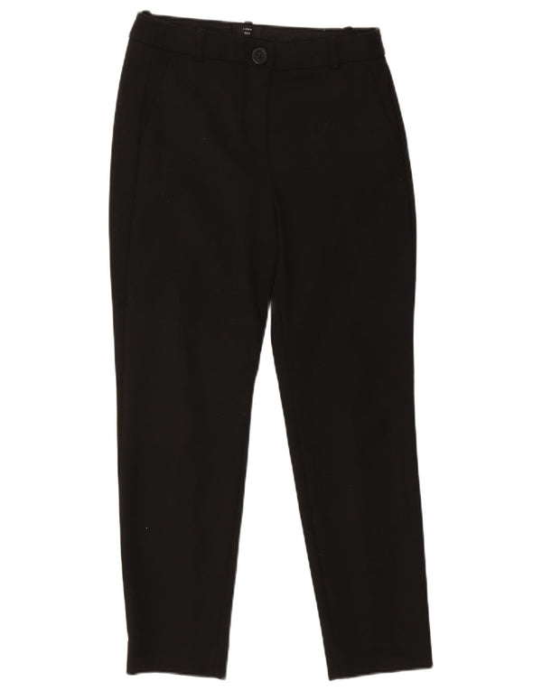 J. Crew Calça feminina Cameron Chino de cintura alta US 6 Médio W30 L27 preta