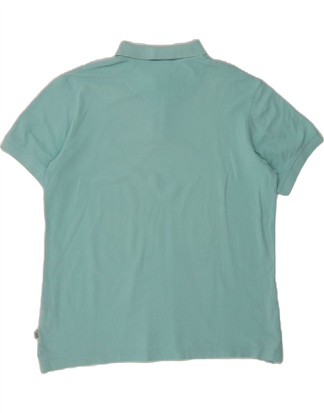 TIMBERLAND Mens Regular Fit Polo Shirt XL Turquoise Cotton Vintage Timberland and Second-Hand Timberland from Messina Hembry 