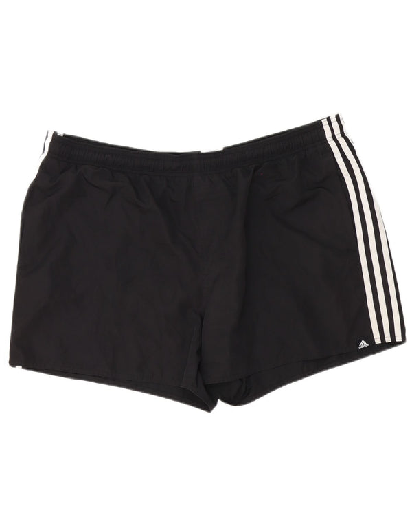 Shorts esportivos masculinos Adidas 2XL poliéster preto
