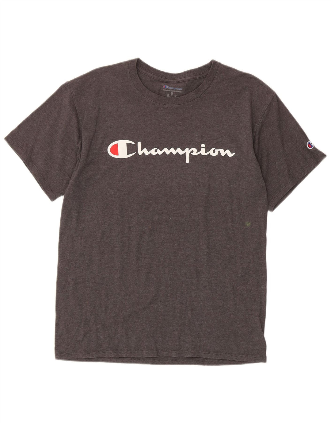 Campeão Camiseta Masculina Graphic Top Cinza Médio