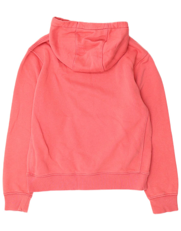 Nike Mens Hoodie Jumper Pequeno Algodão Vermelho