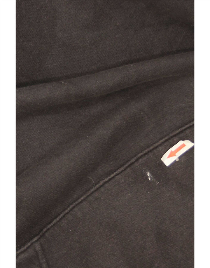 Nike Mens Hoodie Jumper Médio Algodão Preto