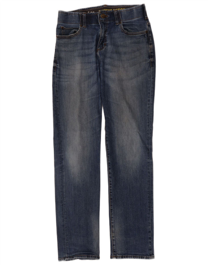 Jeans retos masculinos LEE W30 L32 algodão azul