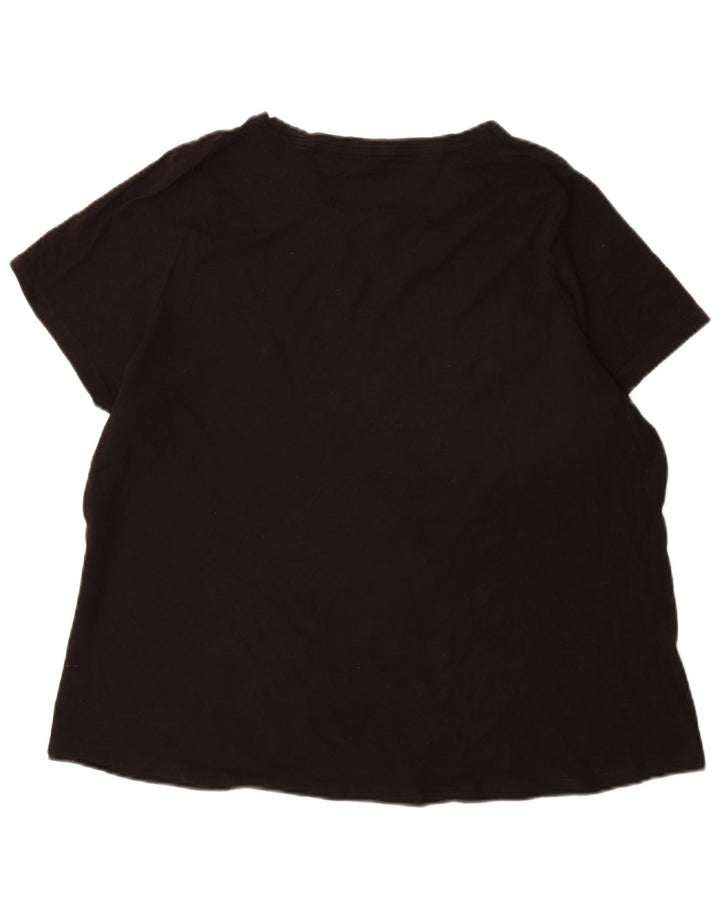 Puma Camiseta Feminina Graphic Top UK 20 2XL Preto