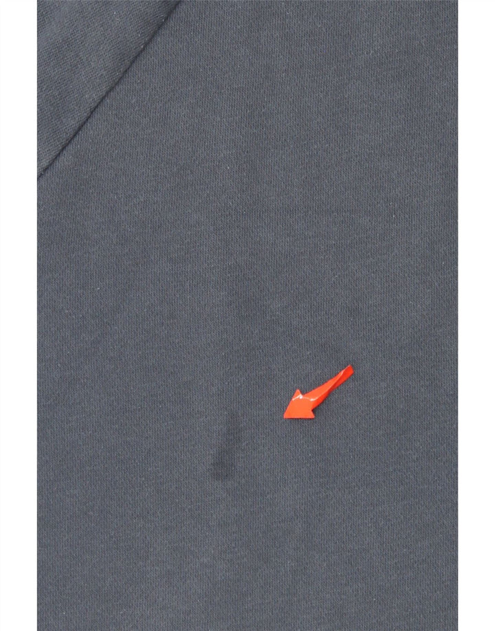 Under Armour Masculino moletom com capuz médio algodão azul marinho