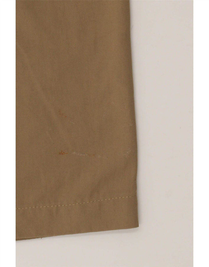 Calça chino reta masculina Rohan W34 L29 poliamida cáqui