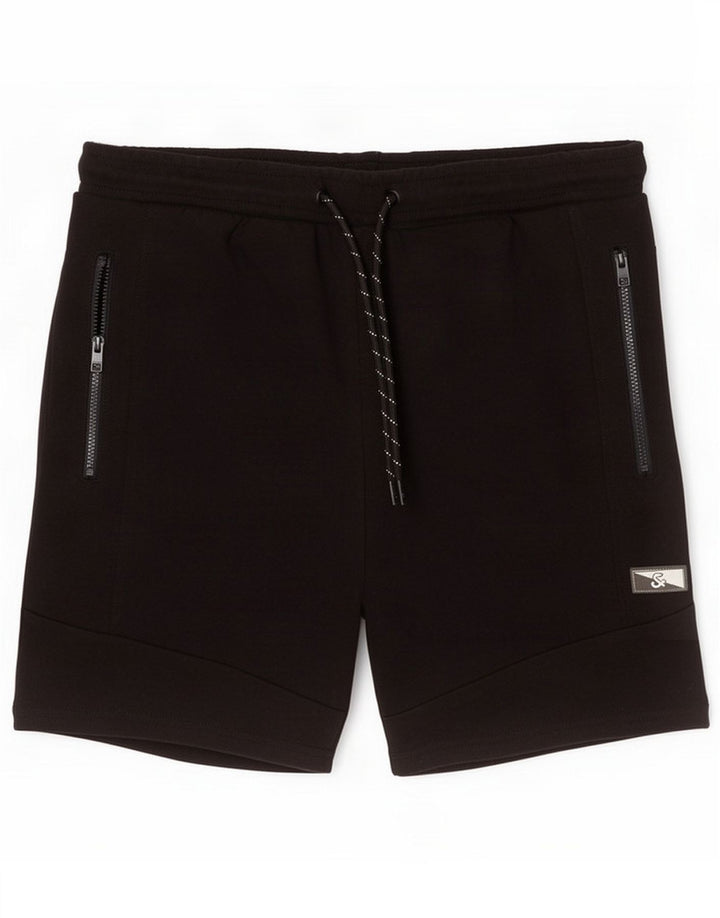 Jack & Jones Mens Sport Shorts Pequeno Preto